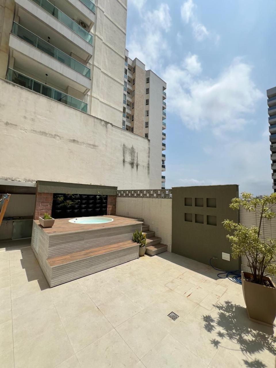 Apt 3Q Luxo Com Ar E Jacuzzi Na Beira Mar Guarapari Eksteriør billede