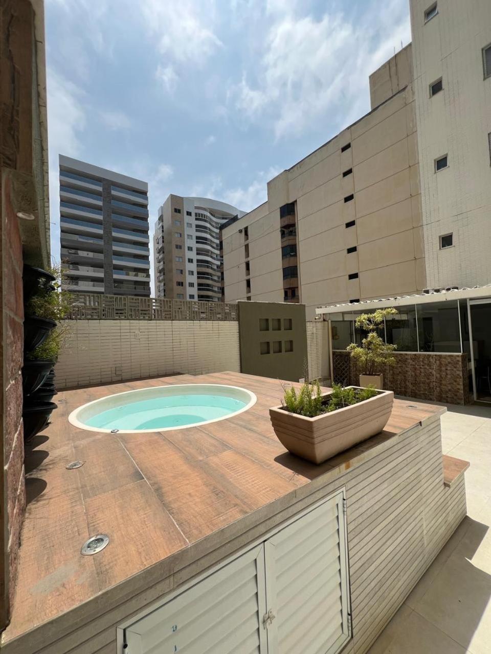 Apt 3Q Luxo Com Ar E Jacuzzi Na Beira Mar Guarapari Eksteriør billede